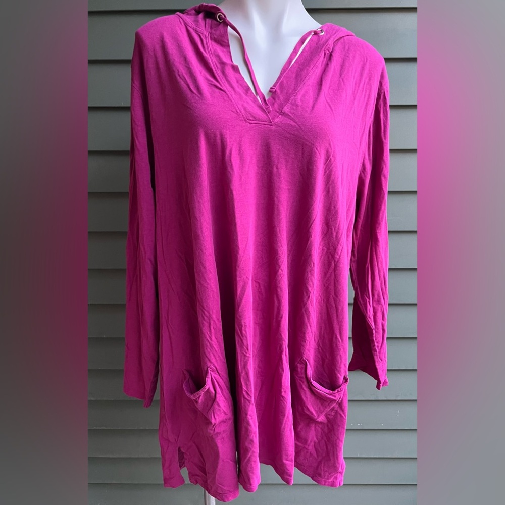 Coolibar Sun Protective Hooded Coverup Dress